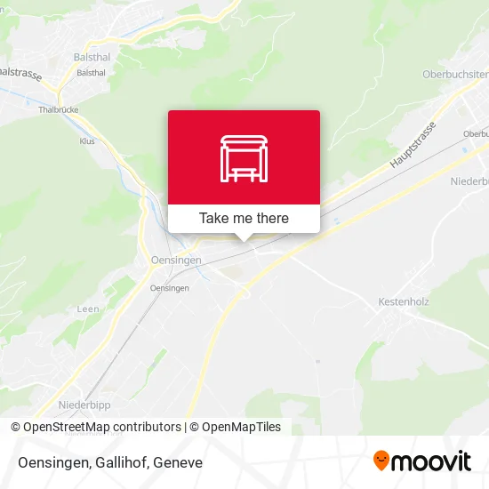 Oensingen, Gallihof map