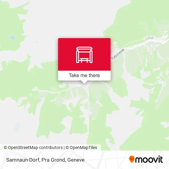 Samnaun-Dorf, Pra Grond map