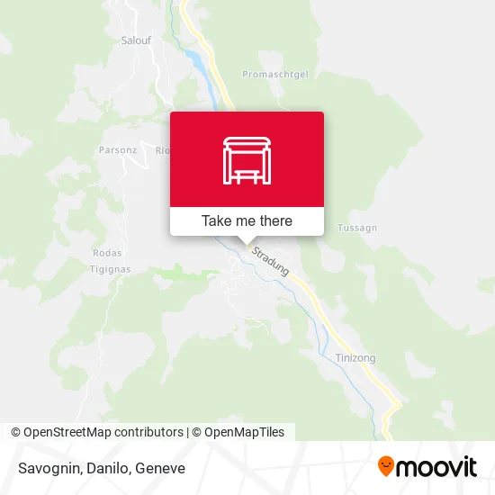 Savognin, Danilo map