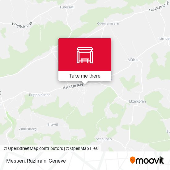 Messen, Räzlirain map