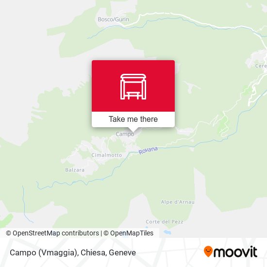 Campo (Vmaggia), Chiesa map
