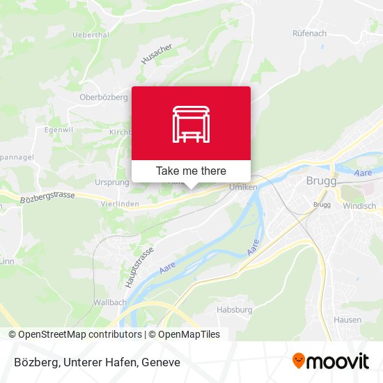Bözberg, Unterer Hafen map