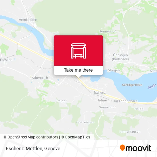 Eschenz, Mettlen map