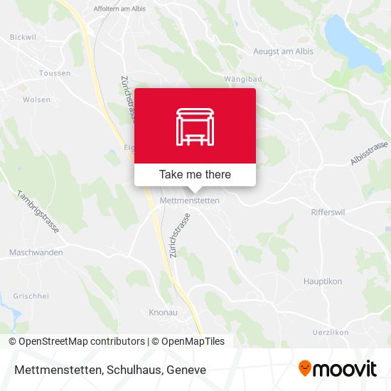 Mettmenstetten, Schulhaus map