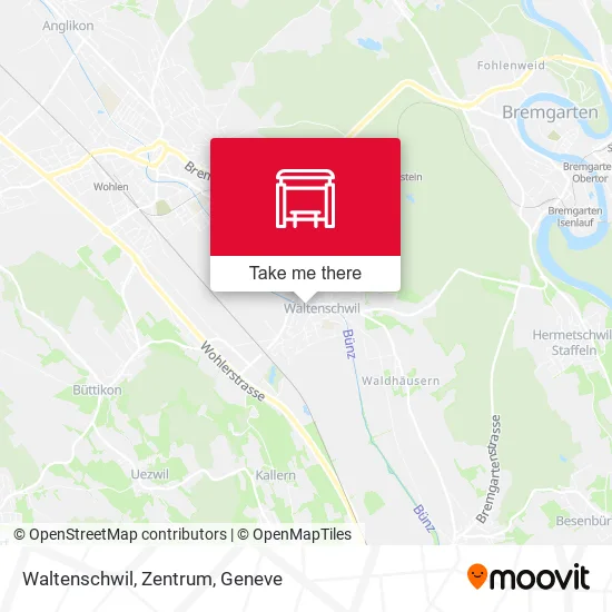 Waltenschwil, Zentrum map