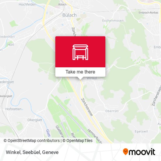 Winkel, Seebüel map