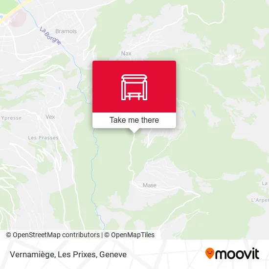 Vernamiège, Les Prixes map