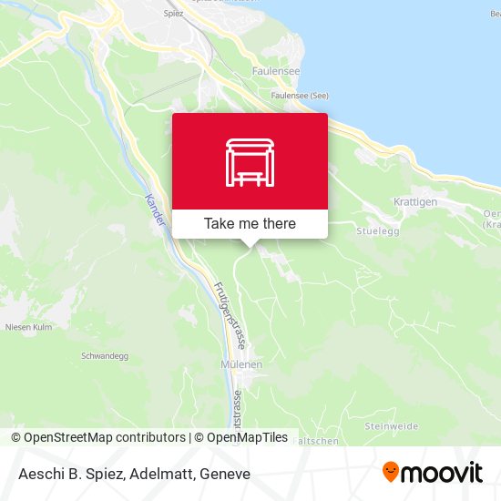 Aeschi B. Spiez, Adelmatt map