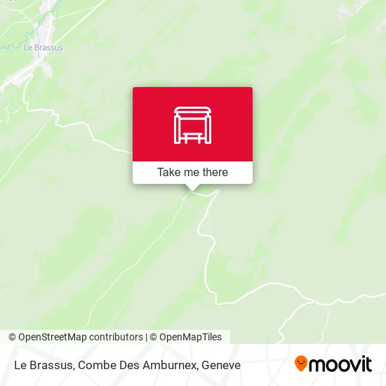 Le Brassus, Combe Des Amburnex map