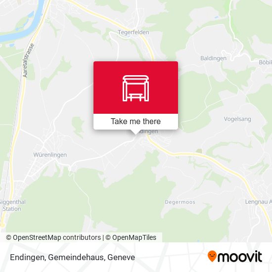 Endingen, Gemeindehaus map
