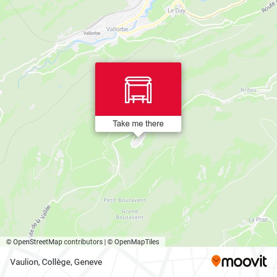 Vaulion, Collège map