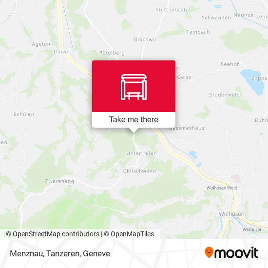 Menznau, Tanzeren map