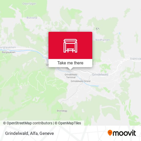 Grindelwald, Alfa map