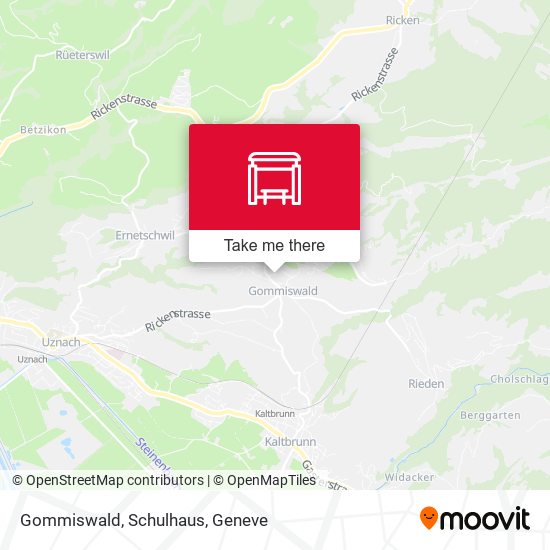 Gommiswald, Schulhaus map