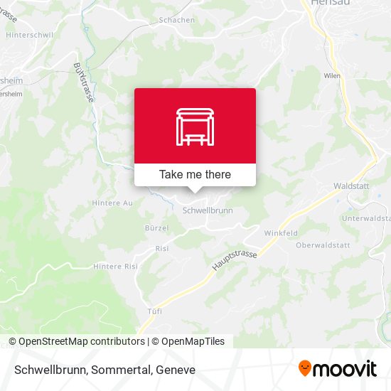 Schwellbrunn, Sommertal map