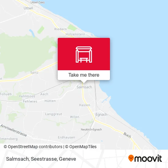 Salmsach, Seestrasse map