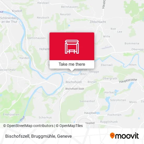 Bischofszell, Bruggmühle map