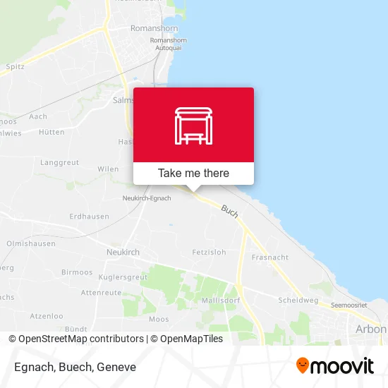 Egnach, Buech map