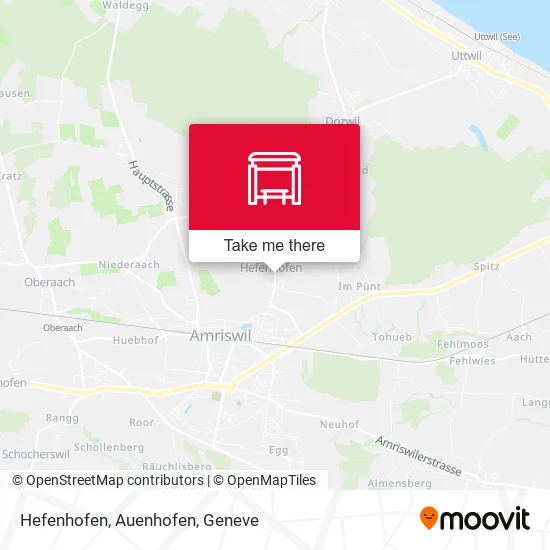 Hefenhofen, Auenhofen map