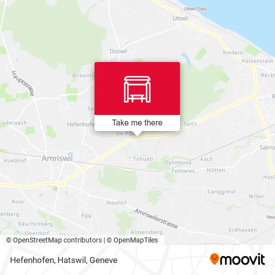 Hefenhofen, Hatswil map