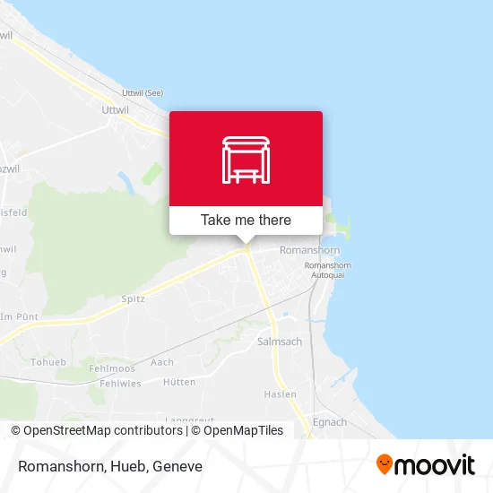 Romanshorn, Hueb map