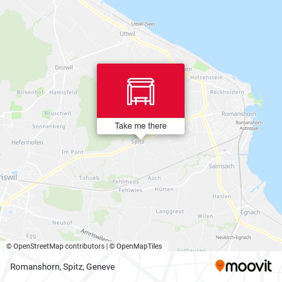 Romanshorn, Spitz map