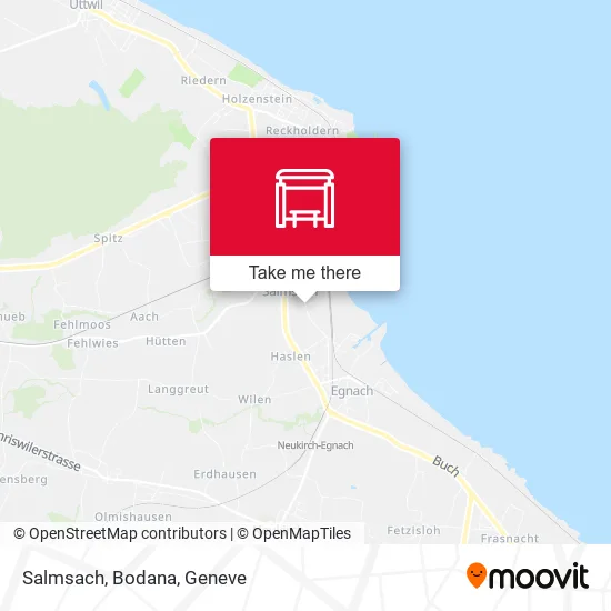 Salmsach, Bodana map
