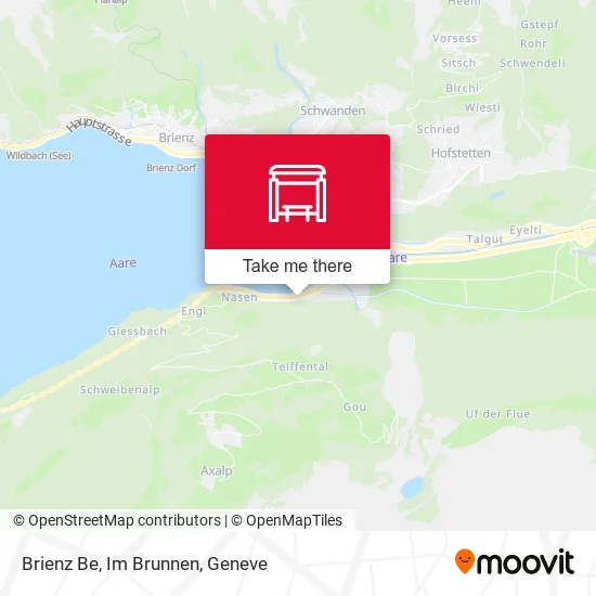 Brienz Be, Im Brunnen map