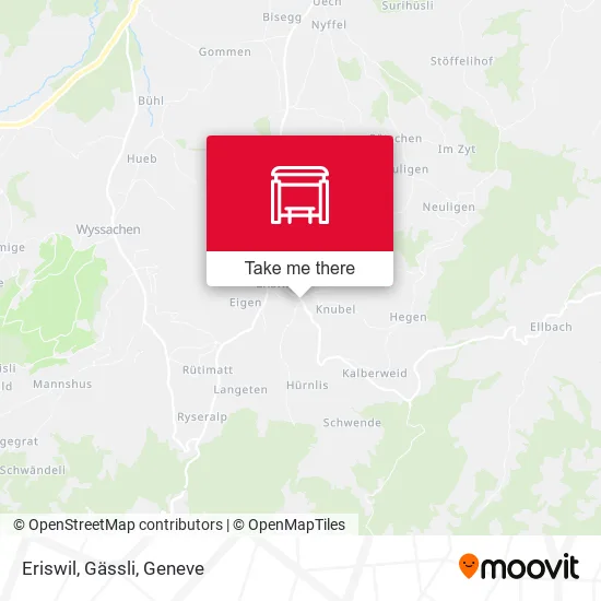 Eriswil, Gässli map