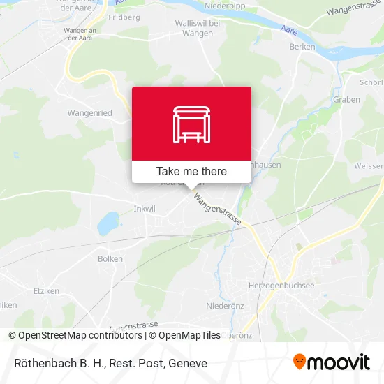 Röthenbach B. H., Rest. Post plan