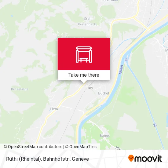 Rüthi (Rheintal), Bahnhofstr. map
