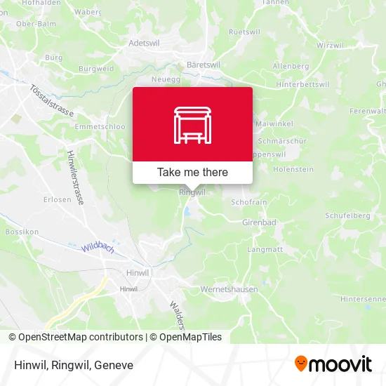 Hinwil, Ringwil map
