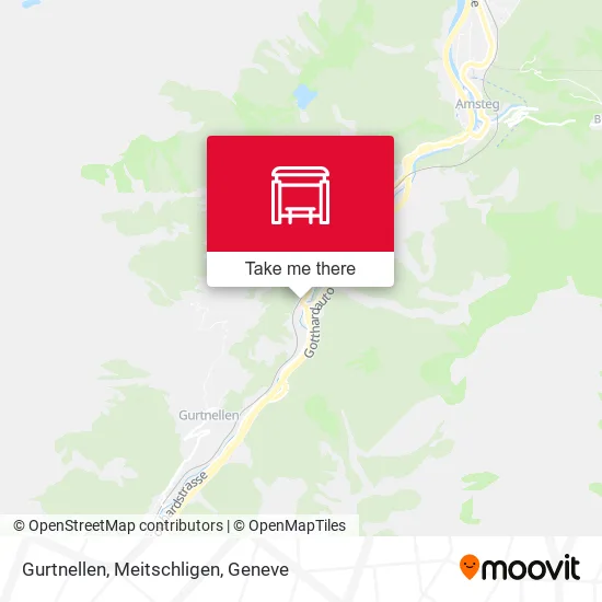 Gurtnellen, Meitschligen map