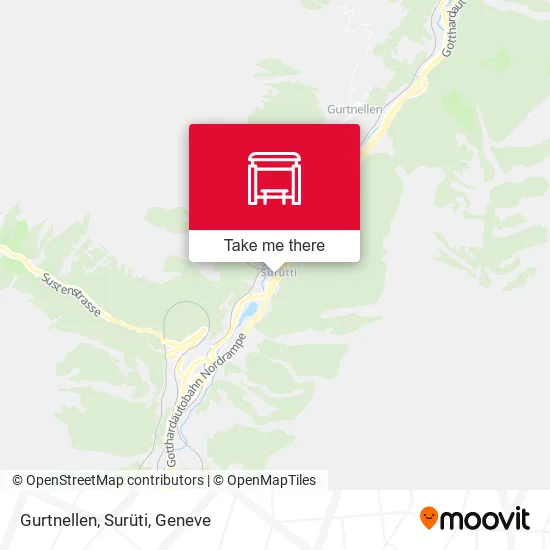 Gurtnellen, Surüti map