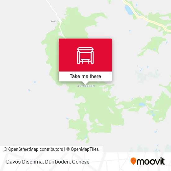 Davos Dischma, Dürrboden map