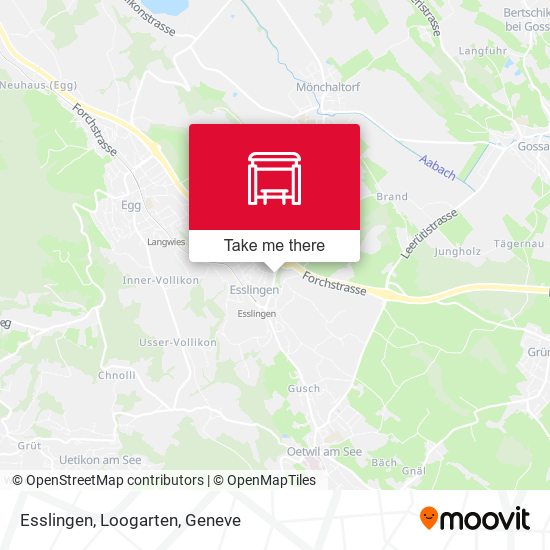 Esslingen, Loogarten map