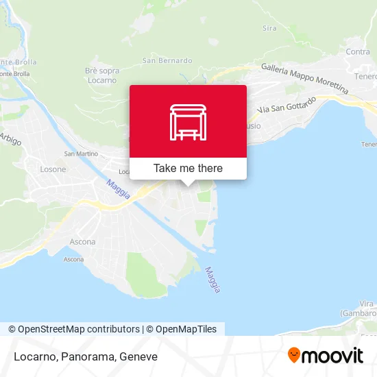 Locarno, Panorama map