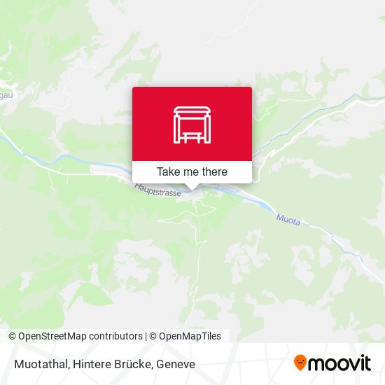 Muotathal, Hintere Brücke map