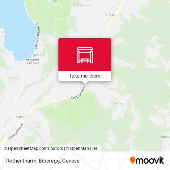 Rothenthurm, Biberegg map