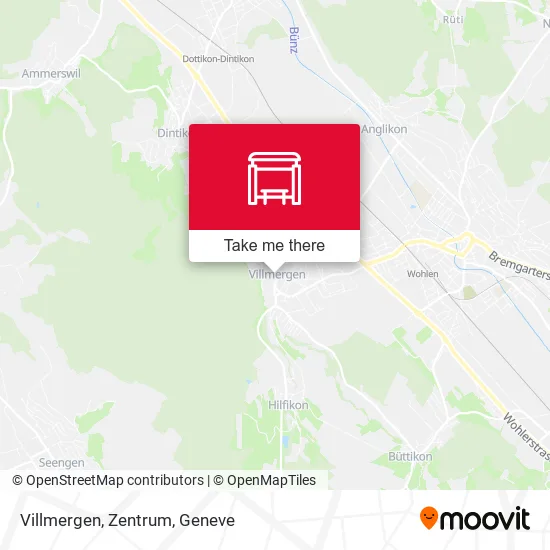 Villmergen, Zentrum map
