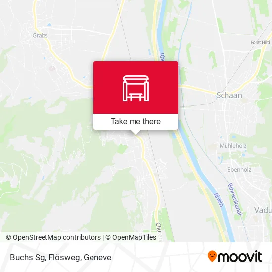 Buchs Sg, Flösweg map