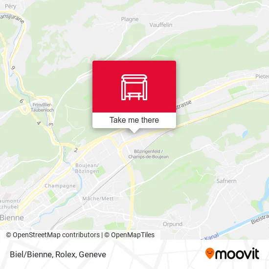 Biel/Bienne, Rolex plan