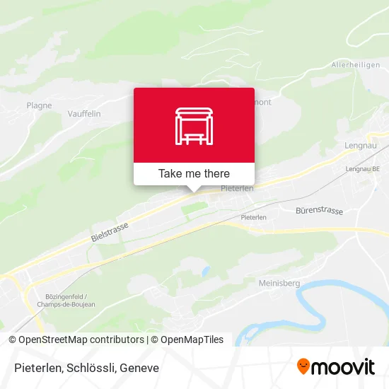 Pieterlen, Schlössli plan