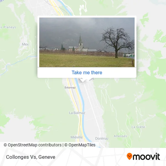 Collonges Vs map