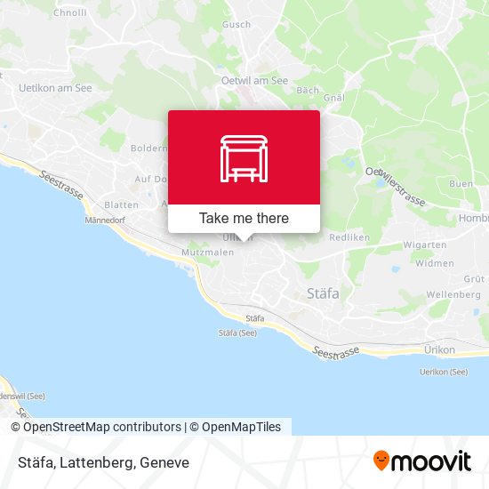 Stäfa, Lattenberg map
