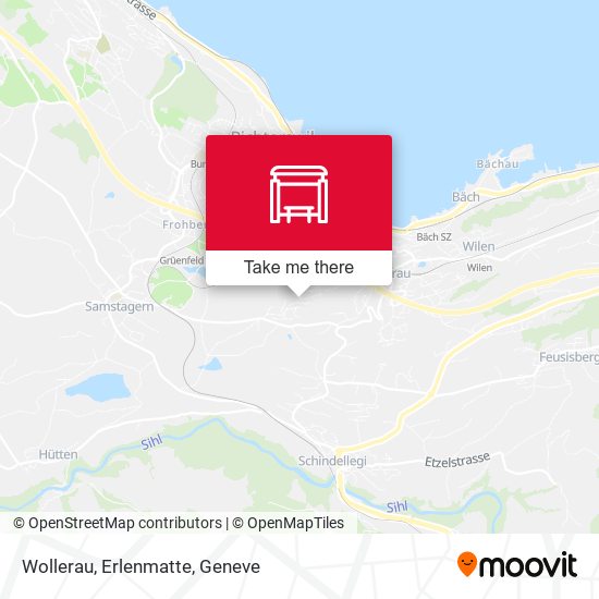 Wollerau, Erlenmatte map