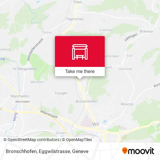 Bronschhofen, Eggwilstrasse plan