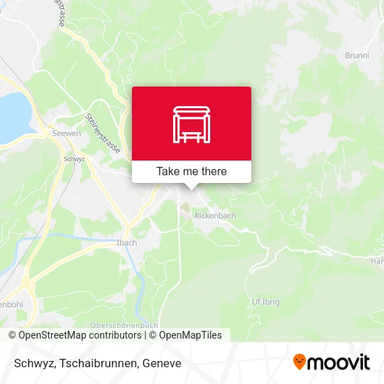 Schwyz, Tschaibrunnen map