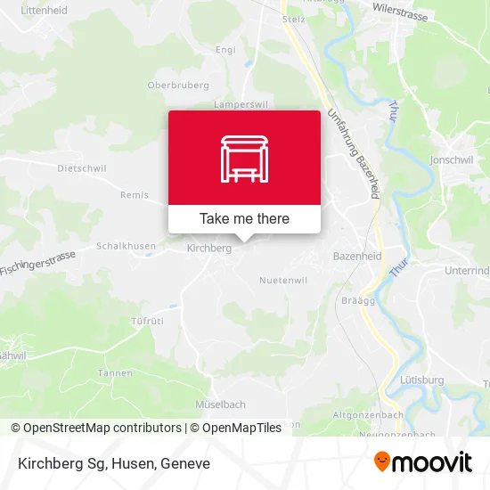 Kirchberg Sg, Husen map