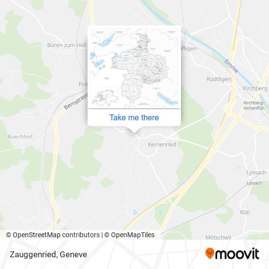 Zauggenried map